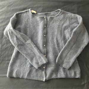 NWOT Sézane Gaspard Cardigan Vintage Blue